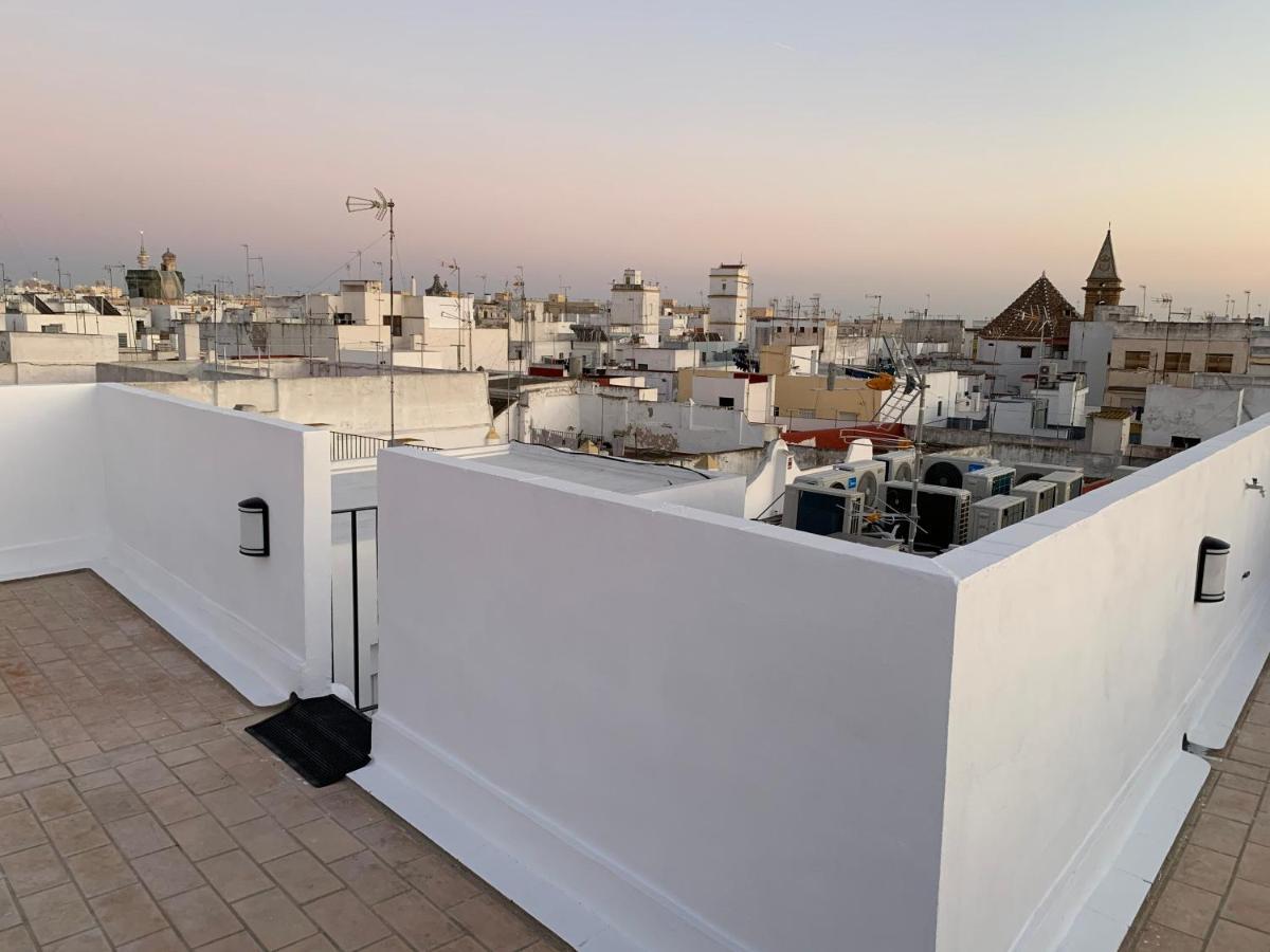 Atico Terraza Cadiz Centro Ascensor Playa De La Caleta Apartman Kültér fotó