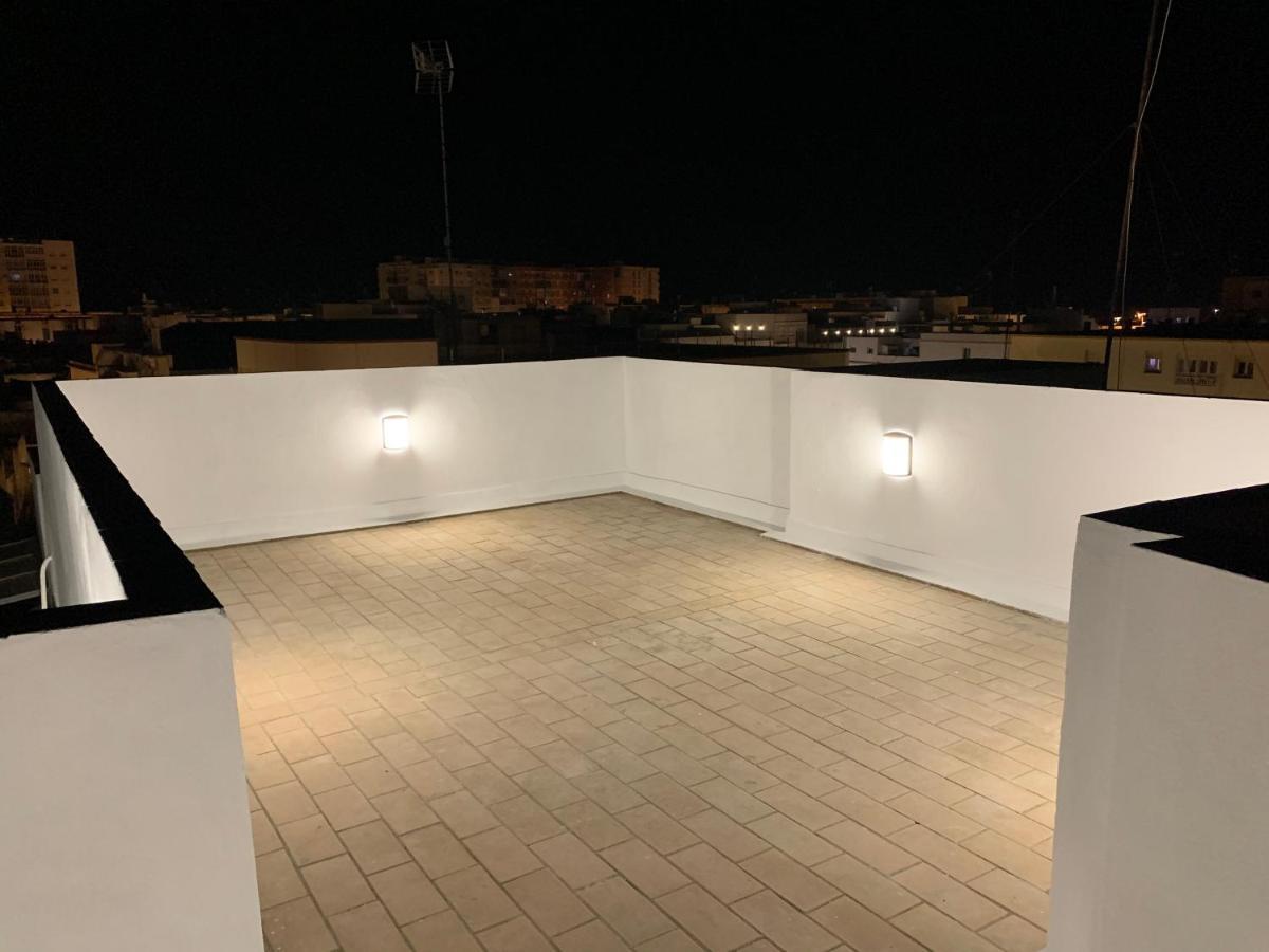 Atico Terraza Cadiz Centro Ascensor Playa De La Caleta Apartman Kültér fotó